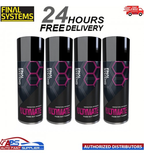 4 x FINAL SYSTEMS ULTIMATE FADE OUT THINNER - 400ml